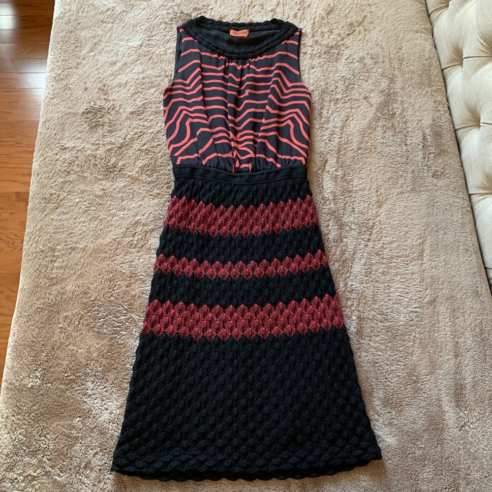 Missoni Silk and Crochet-knit Dress